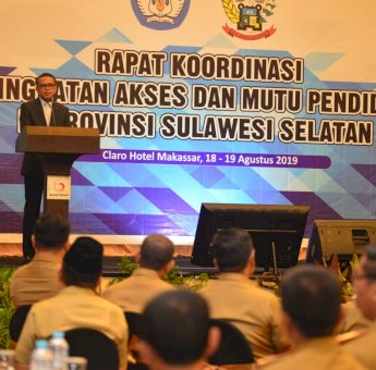 Nurdin Abdullah Tekankan Penyediaan Akses, Fasilitas dan Daya Tampung Sekolah