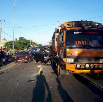 Kecelakaan Lalu Lintas di Poros Sengkang-Atapange Wajo, 3 Korban Tewas di Tempat