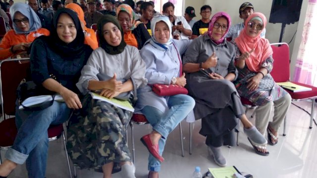 Pembekalan Ujian Nasional Amatir Radio, di Aula Kantor Kecamatan Lalabata, Kabupaten Soppeng, Sabtu (03/08/2019).