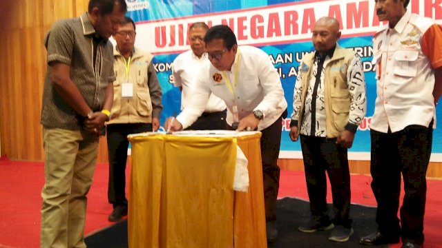 Bupati Soppeng Buka Ujian Negara Amatir Radio, Pesertanya Banyak Dari Luar Daerah