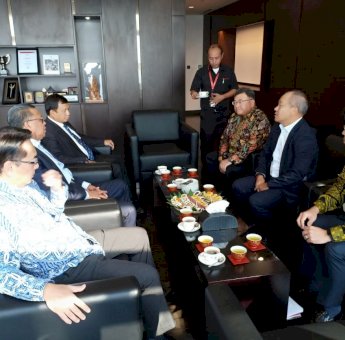 Gubernur NA dan Presiden PT Marubeni Indonesia Bahas Potensi di Sulsel