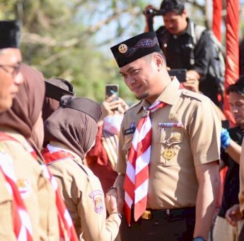 Adnan Purichta Tegaskan Anggota Pramuka Harus Dididik Jadi Insan Berkarakter