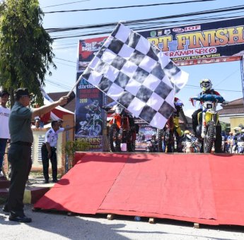 65 Rider Se Indonesia Explore Jalan Penghubung Rampi-Seko Luwu Utara