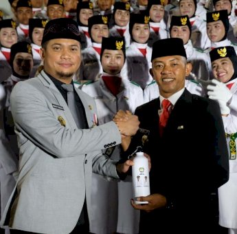 Adnan Purichta Ajak Paskibraka Gowa Kurangi Sampah Plastik