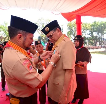 Nurdin Abdullah Sebut Pramuka Bentuk Kepribadian yang Baik