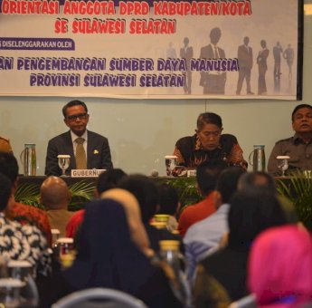Nurdin Abdullah Ajak Caleg Terpilih Bangun Jaringan