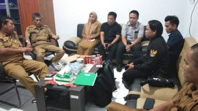 Rapat Internal Dinas Komunikasi dan Informatika Kabupaten Soppeng, Senin (26/08/2019).