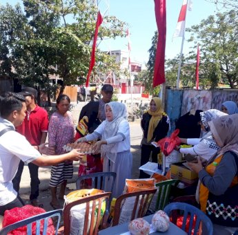 Tindak Lanjuti Perintah Pj Wali Kota Makassar, Kelurahan Rappocini Gelar Pasar Murah