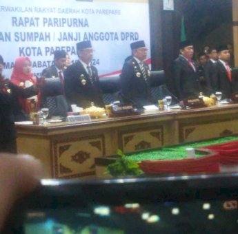 Taufan Pawe Harap Anggota DPRD Parepare Baru Bersinergi dengan Pemerintah