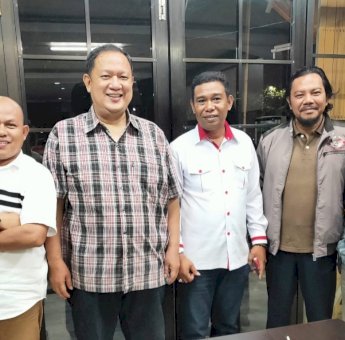 Pilwali Makassar 2020, Dokter Onasis Temui Pengurus Perindo