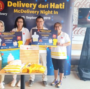 Apresiasi Konsumen Setia, McDonald&rsquo;s Indonesia Gelar &ldquo;McDelivery Night In&rdquo;
