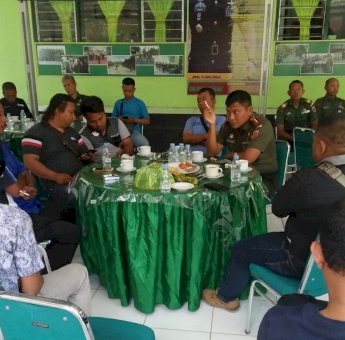 Sukseskan TMMD, Kodim 1423 Soppeng Kumpulkan Wartawan