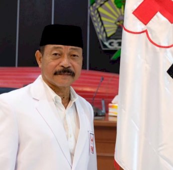 Rauf Malaganni Jabat Ketua PMI Gowa 2018-2023