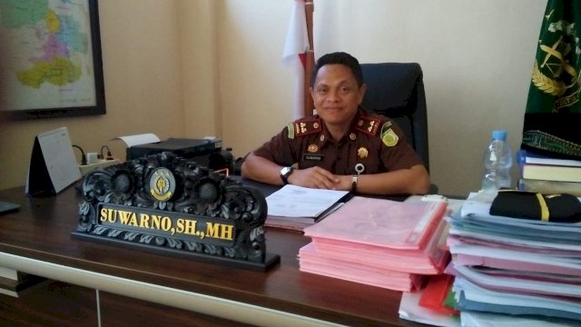 Kepala Kejaksaan Negeri Watansoppeng, Suwarno. SH.,MH.