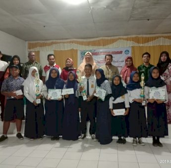 SMPN 4 Buteng Raih Juara 1 Lomba Cerdas Cermat Saliwu Makassar