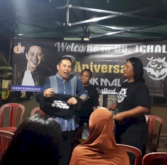 Milad Ke-1, Komunitas Anak Malam Nyatakan Dukungan Ke Deng Ical di Pilwali Makassar 2020