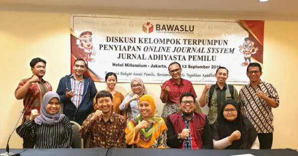 Pengelola Jurnal FKG Unhas jadi Pembicara di Jurnal Bawaslu RI