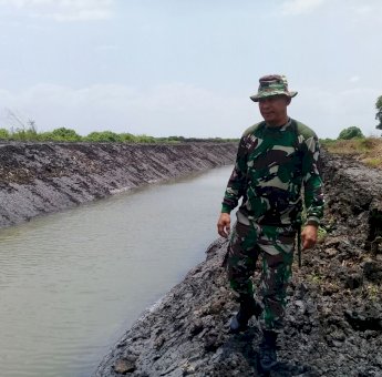 Sungai Kawerang Jadi Sasaran TMMD di Soppeng