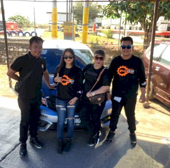 Putri Kanit Buser Polres Soppeng Raih Podim di Bams Drag Race 2019 Barru