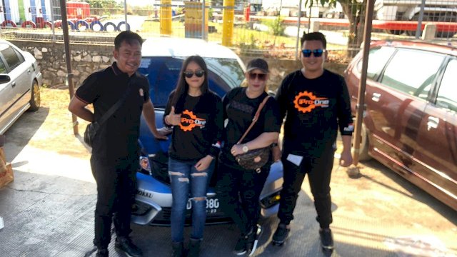 Putri Kanit Buser Polres Soppeng Raih Podim di Bams Drag Race 2019 Barru