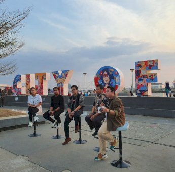 Ekspresi Jurnalisme Kreatif Dalam Seni Mural di Anjungan &lsquo;City of Makassar&rsquo;