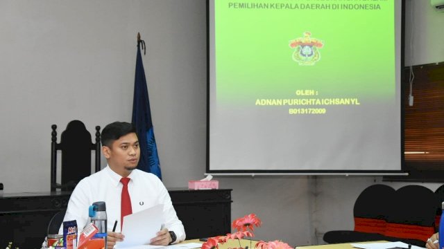 Seminar Proposal S-3, Adnan Ambil Judul Disertasi ‘Pengaturan Calon Perseorangan Dalam Pemilihan Kepala Daerah di Indonesia’