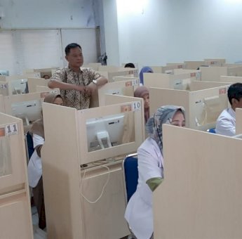FKG Unhas Gelar Ujian Try Out Nasional CBT UKMP2DG Periode IV tahun 2019