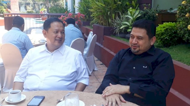 Bertemu, Dokter Onasis dan Appi Bahas PSM dan Pilwalkot Makassar