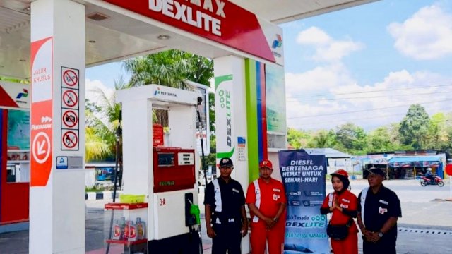 Produk BBM Dexlite Milik Pertamina Kini Hadir di Masamba Luwu Utara