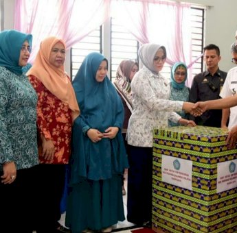 Bantu Pengembangan Keterampilan, Lies F. Nurdin Kunjungi Lapas Perempuan Sungguminasa