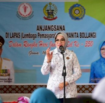 Lies F. Nurdin Harap Kesehatan Warga Binaan Lapas Perempuan Sungguminasa Diperhatikan