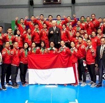 Indonesia Raih Juara Umum IKGA, Sulsel Sumbang Separuh Medali Emas
