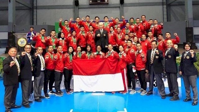 Indonesia Raih Juara Umum IKGA, Sulsel Sumbang Separuh Medali Emas