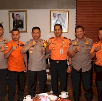 Kunjungan ke Kapolda Sulsel yang Baru, Basarnas Makassar Diminta Buat MoU