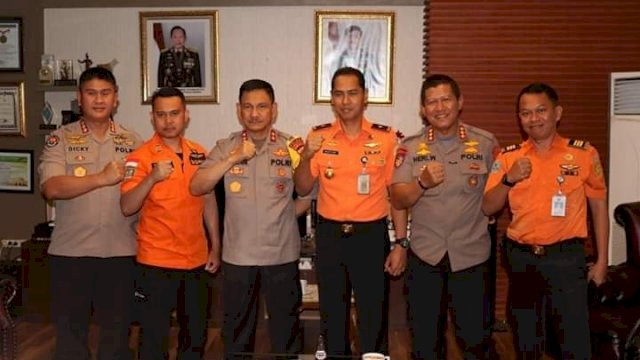 Kunjungan ke Kapolda Sulsel yang Baru, Basarnas Makassar Diminta Buat MoU