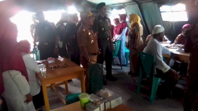 Di Pembukaan TMMD 106, Kodim Soppeng Gelar Pemeriksaan Kesehatan Gratis