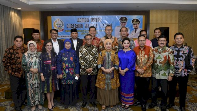 Nurdin Abdullah Ramah Tamah Bersama Anggota DPR-DPD RI Periode 2019-2024 Asal Sulsel