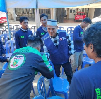 Deng Ical Apresiasi Donor Darah Komunitas KCM Ojol