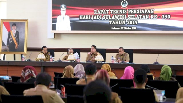 HUT Ke-350 Sulsel Akan Dirangkaikan Dengan Pameran Pembangunan