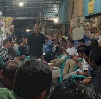 Temui Tim dan Relawan Deng Ical di Biringkanaya, IAS: Deng Ical Masih yang Terbaik