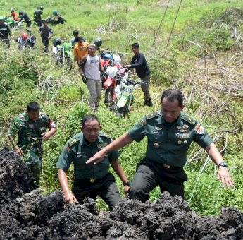 Luar Biasa, Sudah Dua Jendral TNI Berkunjung Ke Lokasi TMMD Soppeng