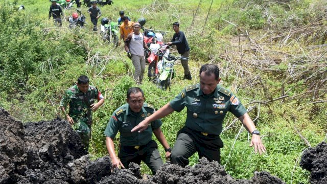 Luar Biasa, Sudah Dua Jendral TNI Berkunjung Ke Lokasi TMMD Soppeng