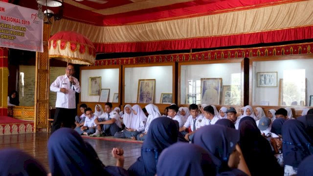 150 Siswa Siswi Gowa Ikut Kegiatan Belajar di Museum