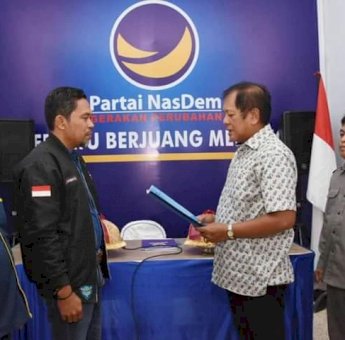 Mendaftar Calon Bupati Soppeng di Partai Nasdem, Andi Kaswadi: Dulu Saya di Nasdem Juga