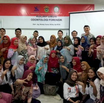 Dosen FKG Unhas Bahas Odontologi Forensik dan DVI di Universitas Khairun Ternate