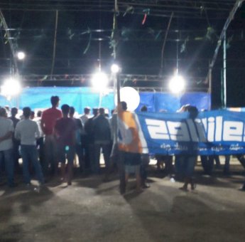 Ketangkasan Lempar Bulu di Waduk Ompo Hanya Gunakan Izin Pasar Malam