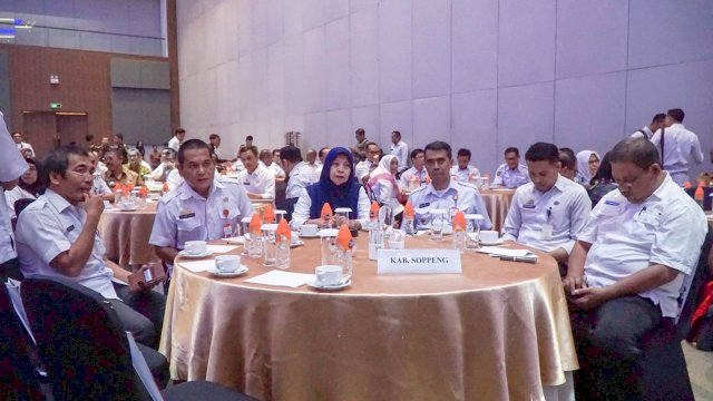 Ikuti Rakor Pengawasan Daerah Sulsel, Kaswadi Razak: Soppeng Siap Cegah Korupsi