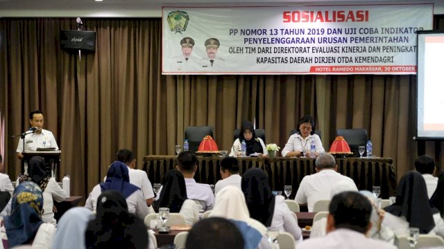 Gowa Jadi Sampel Ujicoba Indikator Penyelenggaraan Pemerintah di Sulsel