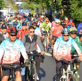 Rangkaian Hari Jadi Sulsel ke 350, Pemprov Gelar Sepeda Santai
