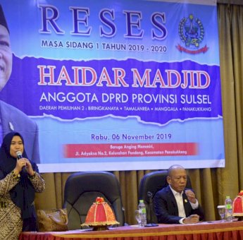 Haidar Majid Serap Aspirasi Warga Panakkukang